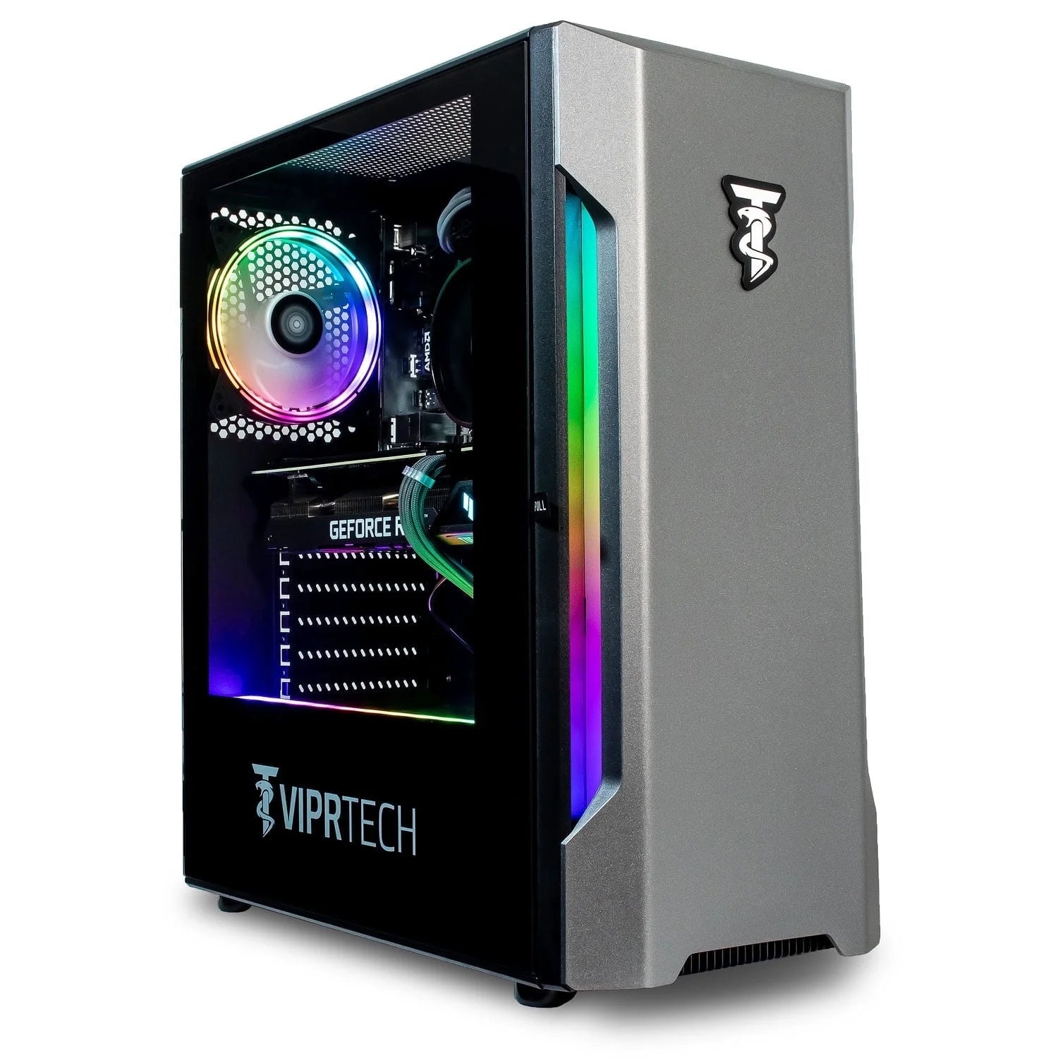 Rebel 3.0 Gaming Desktops, AMD Ryzen 5 3600, 32GB, 1TB SSD, Black