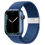 Stretchy Braided Loop Compatible with Apple Watch Bands 44Mm 40Mm 41Mm 45Mm 38Mm 42Mm 49Mm Women Men, Solace Elastics Stretch Nylon Sport Strap Wristband for Iwatch Bands Series 9 8 7 6 5 4 3 2 1 SE